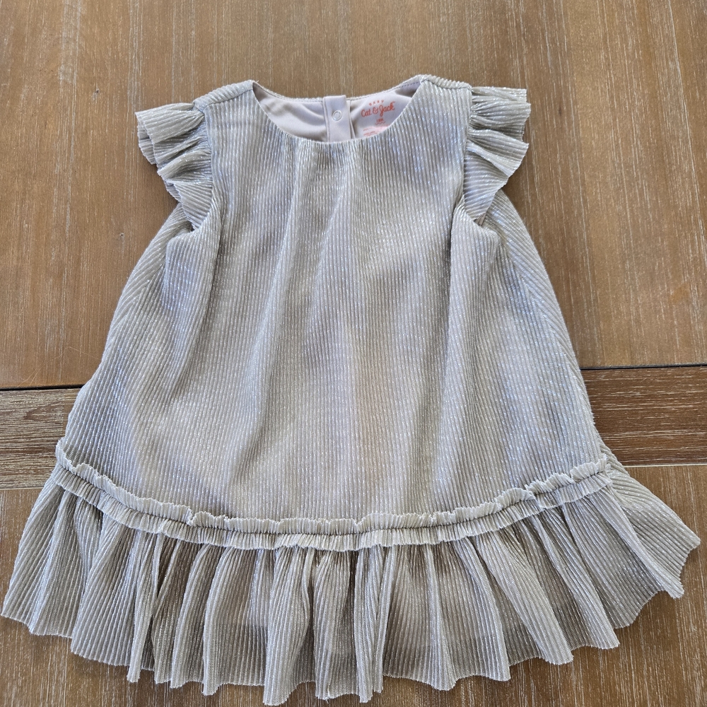 Cat & Jack Shimmering Gold Dress
